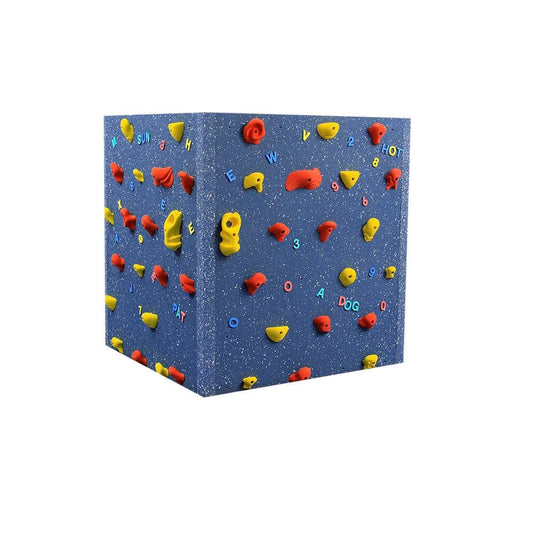 4 Panel Children's Climbing Wall with Safety Mats