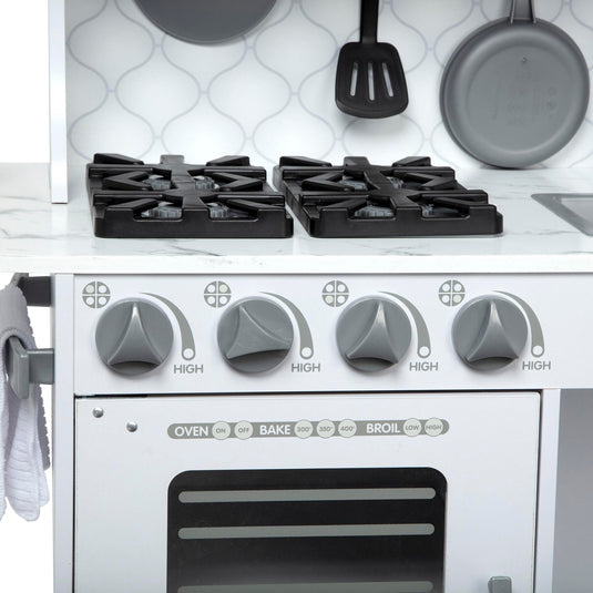 Cloud Modern Wooden Chef's Play Kitchen with Ice Maker