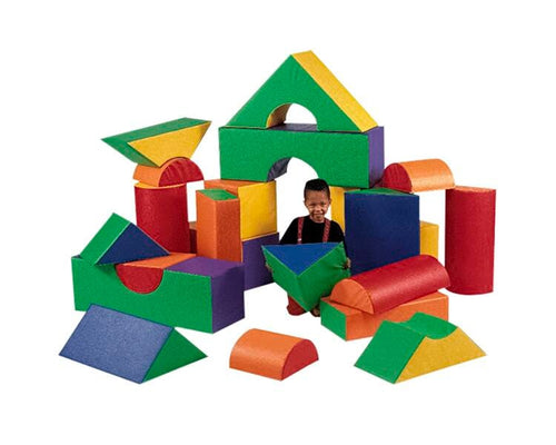 14-Piece Soft Foam Building Blocks Set