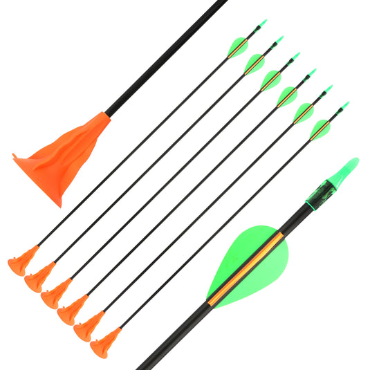 29-inch Fiberglass Archery Arrows for Kids