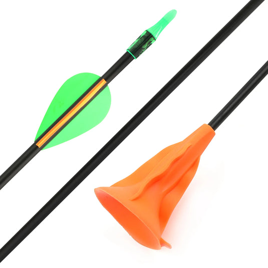 29-inch Fiberglass Archery Arrows for Kids