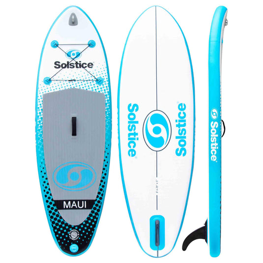 Maui Youth Inflatable Stand-Up Paddleboard Kit 8‑Foot Kids