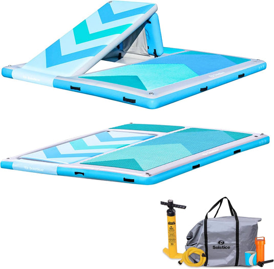 Watersports Convertible Slide Inflatable Dock for Recreation