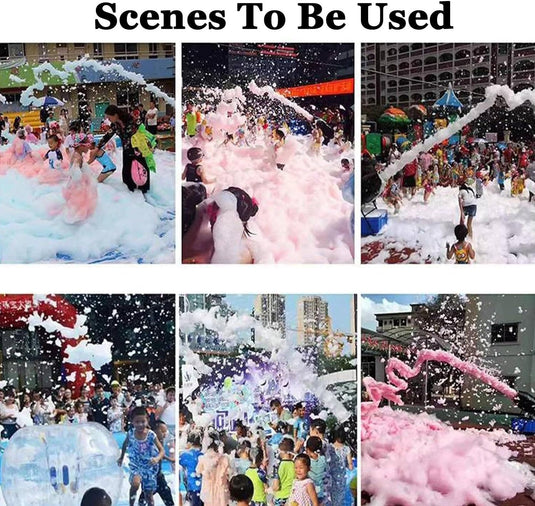 3000W Party Shaking Head Jet Foam Bubble Cannon