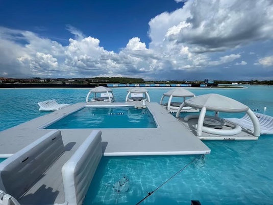 Package – Premium Inflatable Water Cabanas for 80 Guests