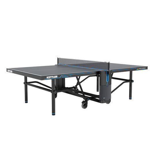 KETTLER Outdoor 15 Heavy-Duty Weatherproof Table Tennis Table