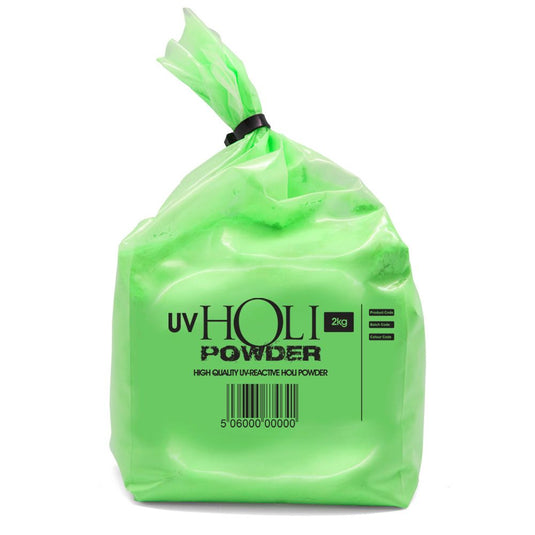 Neon UV Holi Powder Vibrant Glow Festival Color