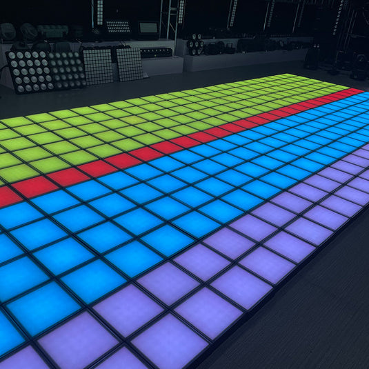 Interactive LED Dance Floor Tiles - Active 99 Game System for Dynamic Events