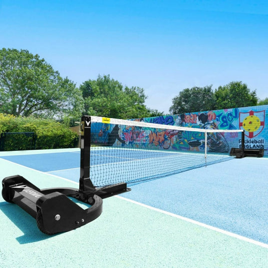 Self-Weighted Portable Pickleball Net System