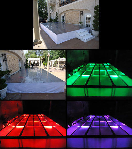 Premium Clear Plexiglass Transparent Stage Deck Platforms