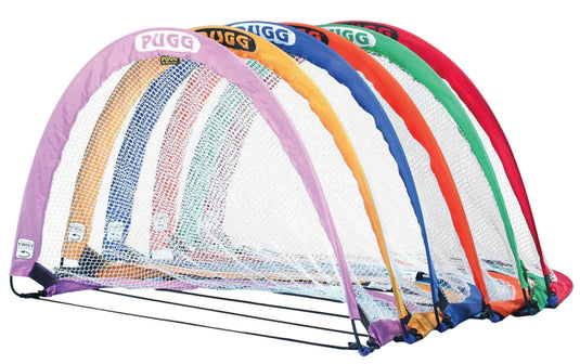 Pop Up Goals, 4ft, Assorted Colours, Set of 6