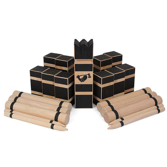 Solid Wood Kubb with Carrying Case